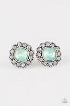 Load image into Gallery viewer, Little Lady Green Post Earrings