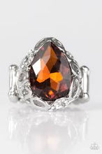 Load image into Gallery viewer, Live Like a Queen Brown Ring - Angie's $5.00 Bling
