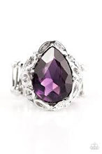 Load image into Gallery viewer, Live Like a Queen Purple Ring - Angie's $5.00 Bling