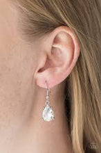 Load image into Gallery viewer, Live Love Luxe White Earrings