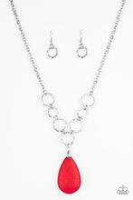 Load image into Gallery viewer, Livin on a Prairie Red Necklace
