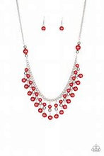 Load image into Gallery viewer, Location Location Location Red Necklace