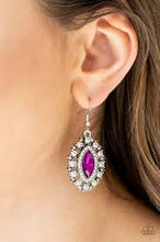 Load image into Gallery viewer, Long May She Reign Pink Earrings