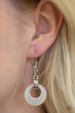 Load image into Gallery viewer, Look High and Glow White Earrings