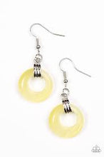 Load image into Gallery viewer, Look High and Glow Yellow Earrings