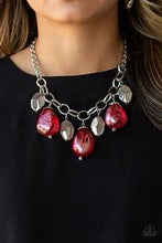 Load image into Gallery viewer, Looking Glass Glamorous Red Necklace