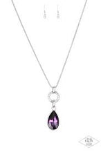 Load image into Gallery viewer, Looking Like A Million Purple Necklace - Angie's $5.00 Bling