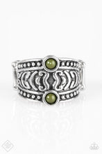 Load image into Gallery viewer, Lost in the Amazon- Dark Green Ring - Angie's $5.00 Bling