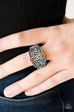 Load image into Gallery viewer, Lost in the Amazon Orange Ring - Angie's $5.00 Bling