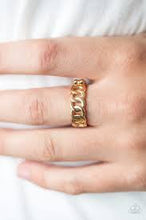 Load image into Gallery viewer, Love is Chain Gold Ring