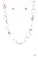 Load image into Gallery viewer, Lovely Lady Luck Purple Necklace - Angie's $5.00 Bling