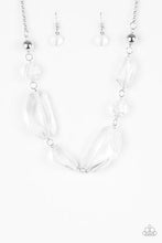 Load image into Gallery viewer, Luminous Luminary White Acrylic Necklace