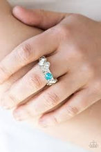 Load image into Gallery viewer, Luxury Loot Blue Skinny Band Ring