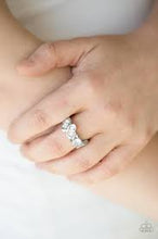 Load image into Gallery viewer, Luxury Loot White Skinny Band Ring