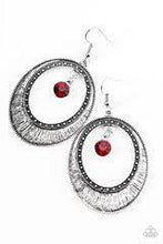 Load image into Gallery viewer, Madame Marvel Red Earrings