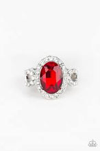 Load image into Gallery viewer, Magnificent Majesty Red Skinny Band Ring