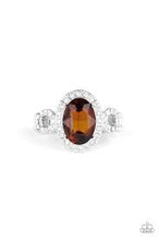 Load image into Gallery viewer, Magnificently Majesty Brown Skinny Band Ring