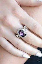 Load image into Gallery viewer, Magnificently Majesty Purple Skinny Band Ring