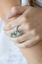 Load image into Gallery viewer, Magnolia Mansions Blue Ring - Angie's $5.00 Bling
