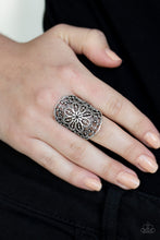 Load image into Gallery viewer, Majestic Mandala Black Ring - Angie's $5.00 Bling