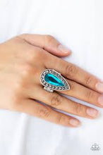 Load image into Gallery viewer, Majestic Mayhem Blue Ring - Angie's $5.00 Bling