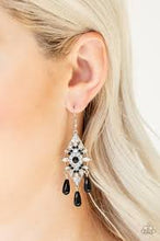 Load image into Gallery viewer, Majestic Mood Black Earrings