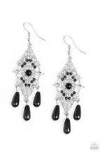 Load image into Gallery viewer, Majestic Mood Black Earrings