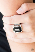 Load image into Gallery viewer, Make Way for the Champ Black Ring - Angie's $5.00 Bling