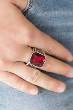 Load image into Gallery viewer, Make Way for the Champ Red Ring - Angie's $5.00 Bling