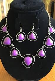 Make a Point Purple Necklace - Angie's $5.00 Bling