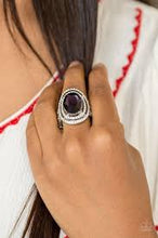 Load image into Gallery viewer, Making History Purple Ring - Angie's $5.00 Bling