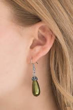 Load image into Gallery viewer, Making the World Jealous Green Earrings