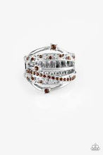 Load image into Gallery viewer, Making the World Sparkle Brown Ring - Angie's $5.00 Bling