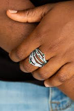 Load image into Gallery viewer, Making the World Sparkle Green Ring - Angie's $5.00 Bling
