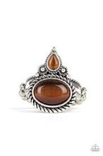 Load image into Gallery viewer, Malibu Mist Brown Skinny Band Ring