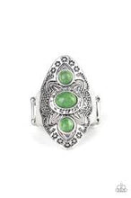 Load image into Gallery viewer, Malibu Mystic Green Ring - Angie's $5.00 Bling