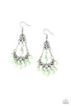 Load image into Gallery viewer, Malibu Sunset Green Earrings