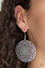 Load image into Gallery viewer, Mandala Mandalay Pink Earrings