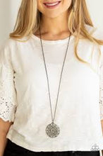 Load image into Gallery viewer, Mandala Melody Black Necklace - Angie's $5.00 Bling