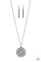 Load image into Gallery viewer, Mandala Melody Black Necklace - Angie's $5.00 Bling