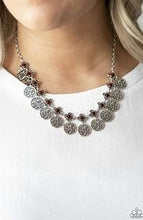 Load image into Gallery viewer, Mandala Movement Red Necklace
