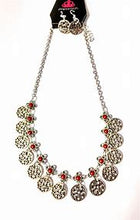 Load image into Gallery viewer, Mandala Movement Red Necklace