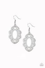 Load image into Gallery viewer, Mantras and Mandalas White Earrings
