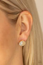 Load image into Gallery viewer, Marble Minimalist White Post Earrings