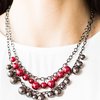 Load image into Gallery viewer, Marvelous Masquerade Red Necklace