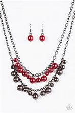Load image into Gallery viewer, Marvelous Masquerade Red Necklace