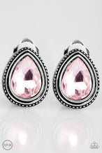 Load image into Gallery viewer, Master of Refined Arts Pink Clip on Earrings