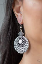 Load image into Gallery viewer, Mayan Mood White Earrings