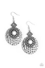Load image into Gallery viewer, Mayan Mood White Earrings