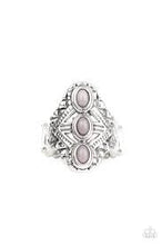 Load image into Gallery viewer, Mayan Motif Silver Ring